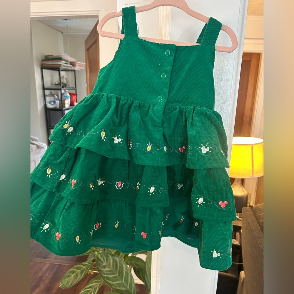 Disney Baby Green Minnie Mouse Outfit - Picture 2 of 3